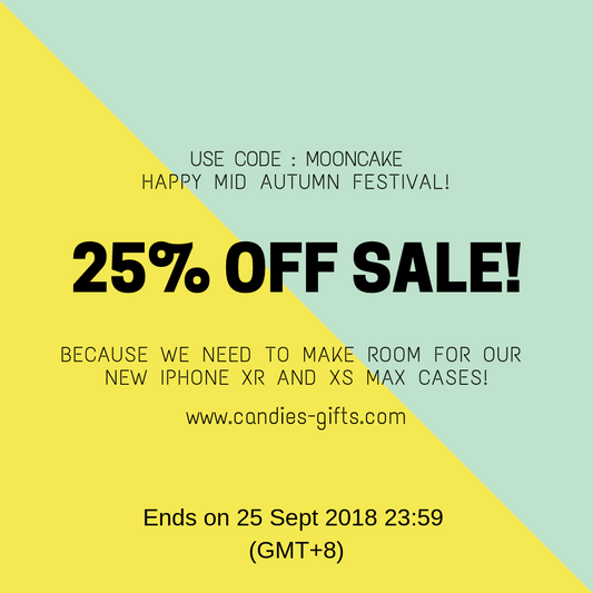 25% OFF SALE NOW ON!