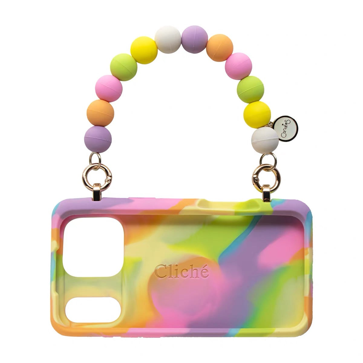 iPhone 17 Pro Max Seal Stamped Case (Rainbow)