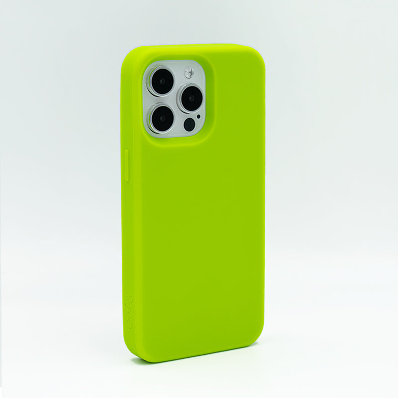 iPhone 15 Pro Max Silicone Case (Green)