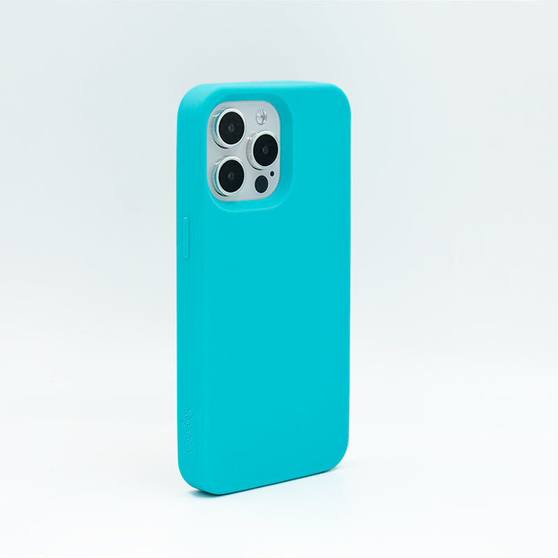 iPhone 15 Pro Max Silicone Case (Blue)