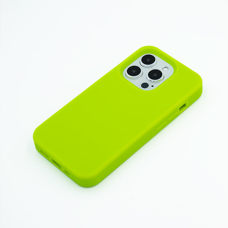 iPhone 15 Pro Silicone Case (Green)