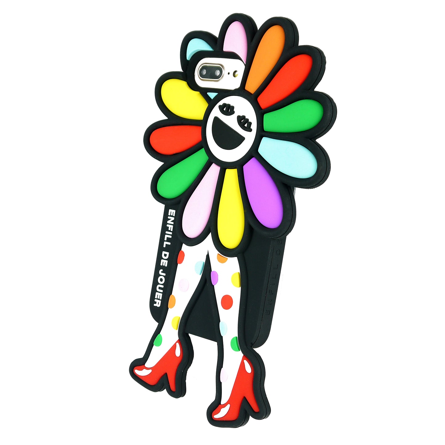 iPhone 7 Plus/8 Plus Case - Freedom Daisy (Rainbow)