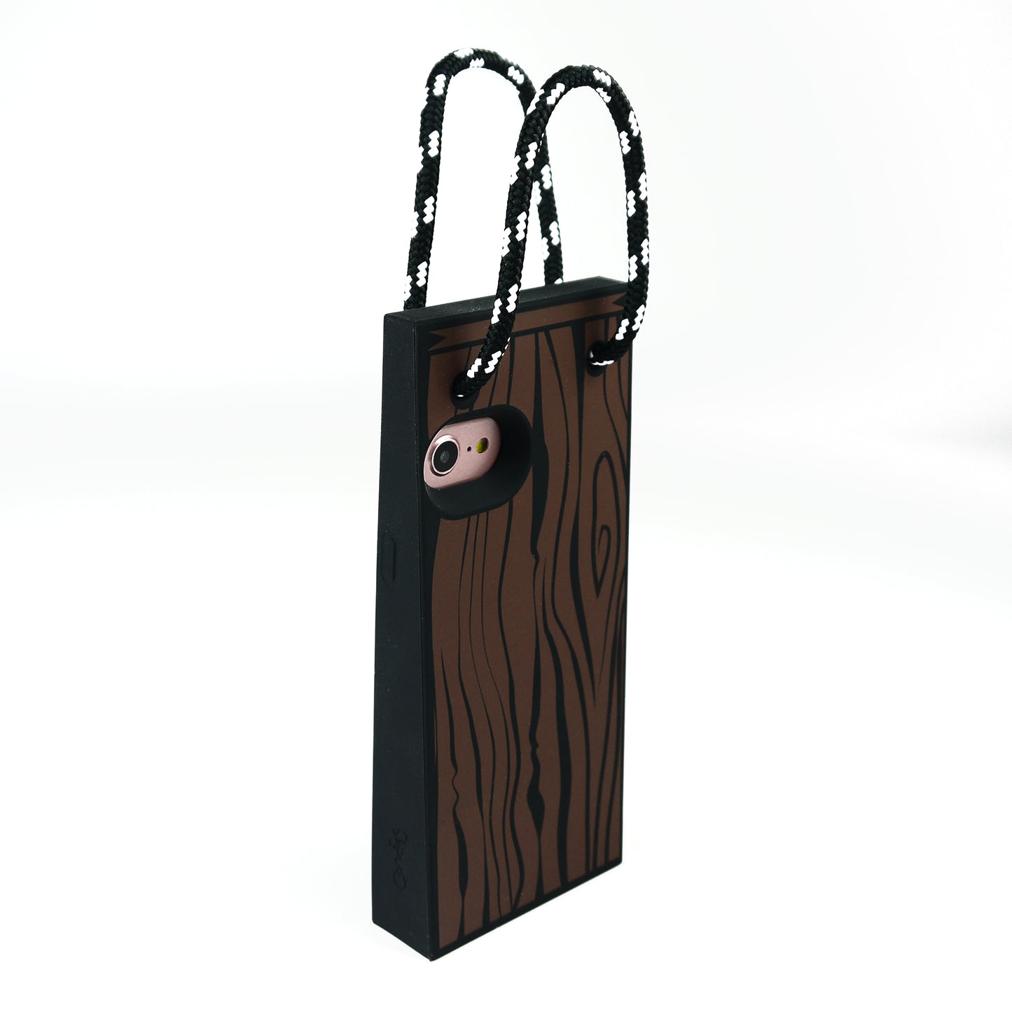 iPhone SE/7/8 Shopping Bag Case (Wood Pattern)