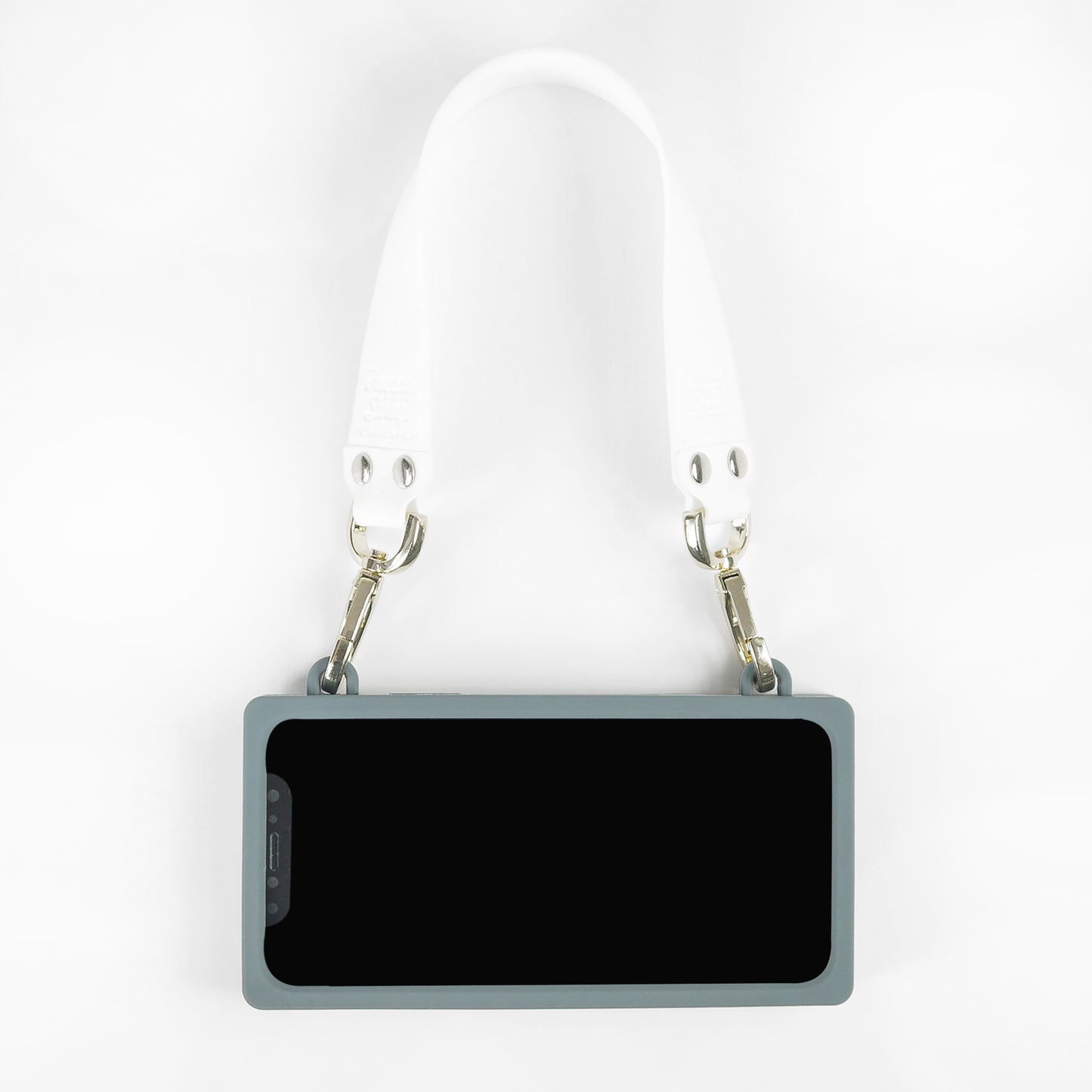 iPhone X/Xs Seal Stamped Case (Light Grey)