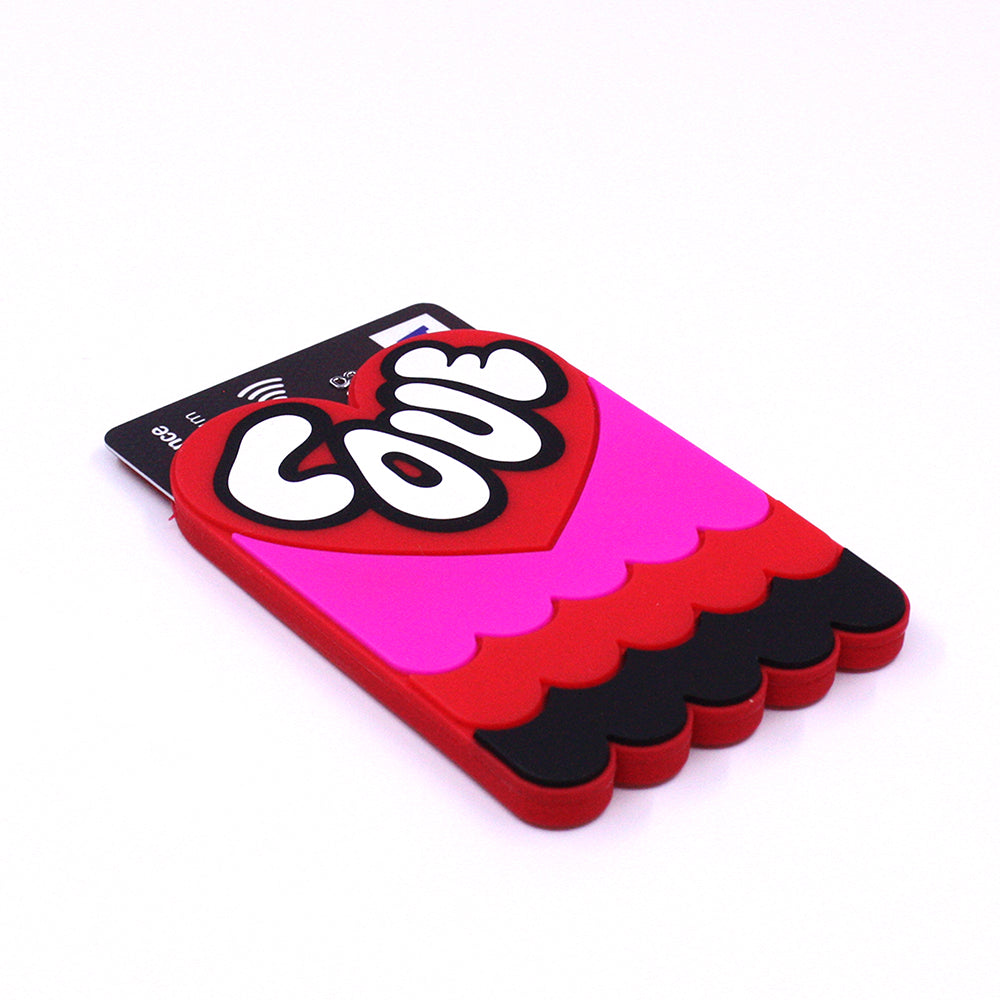 Removable Sticker Card Case - LOVE