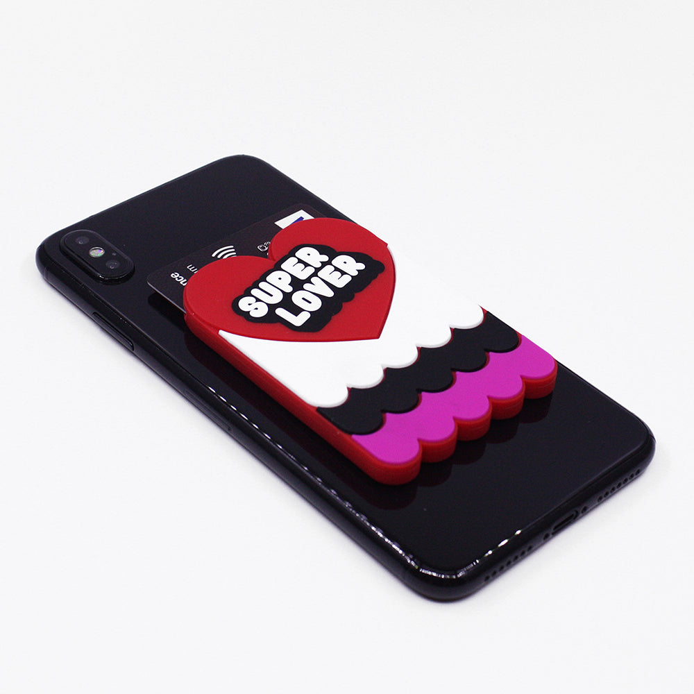 Removable Sticker Card Case - SUPER LOVER