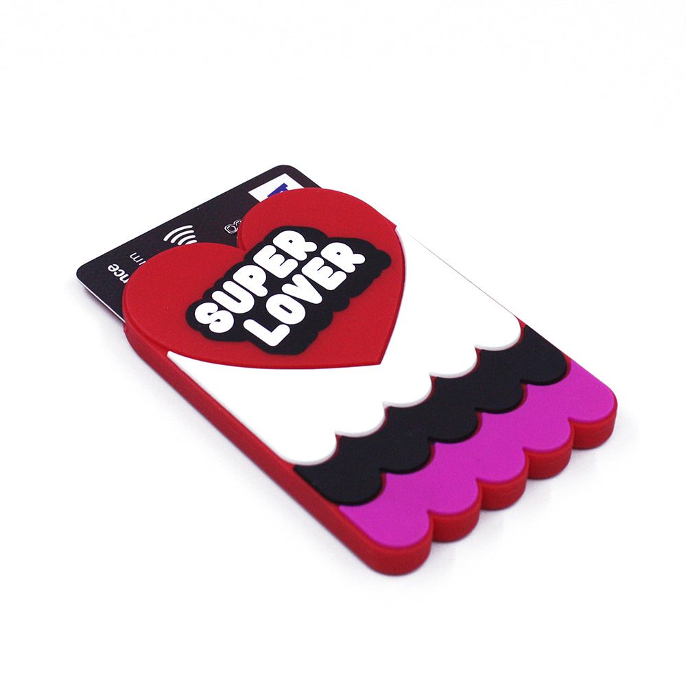 Removable Sticker Card Case - SUPER LOVER