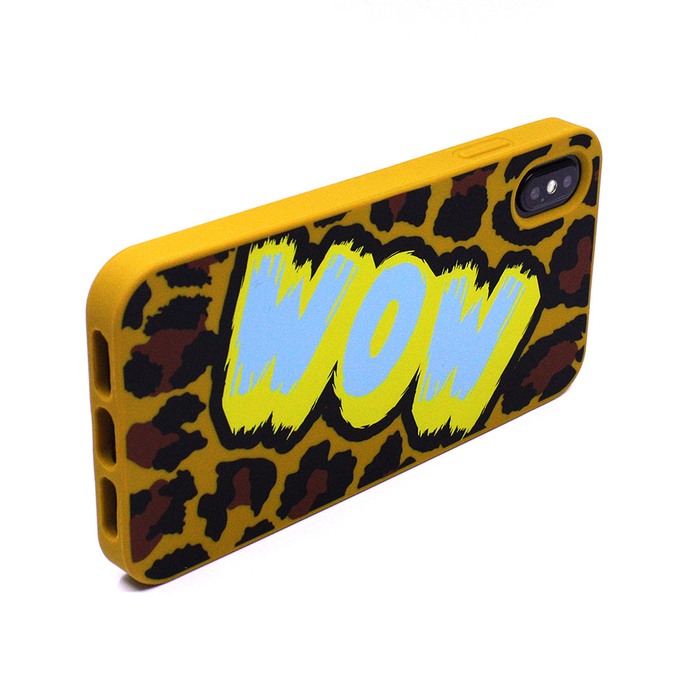 iPhone XS Max Simple Case - Leopard (WOW)