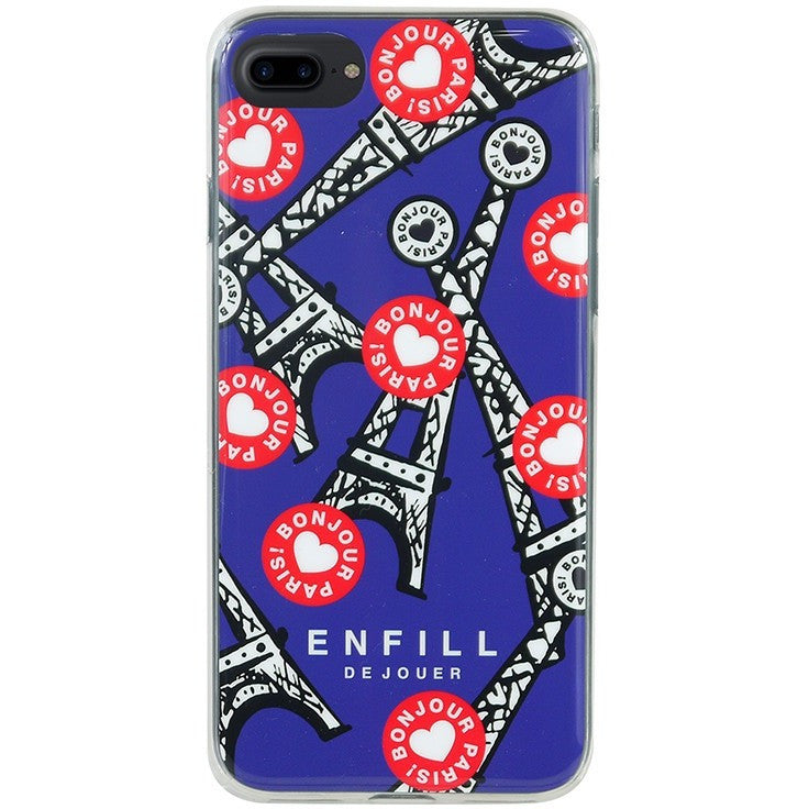 iPhone 7 Plus - TPU CASE - Bonjour Paris - Phone Cases - Candies Gifts