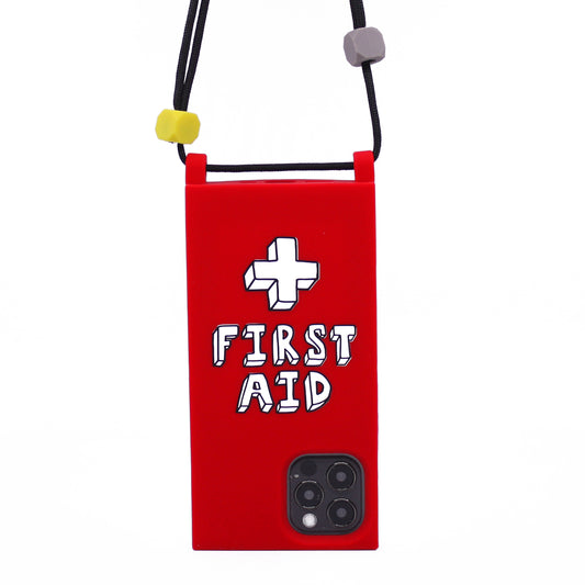 iPhone 12 / 12 Pro Lanyard iPhone Case - First Aid