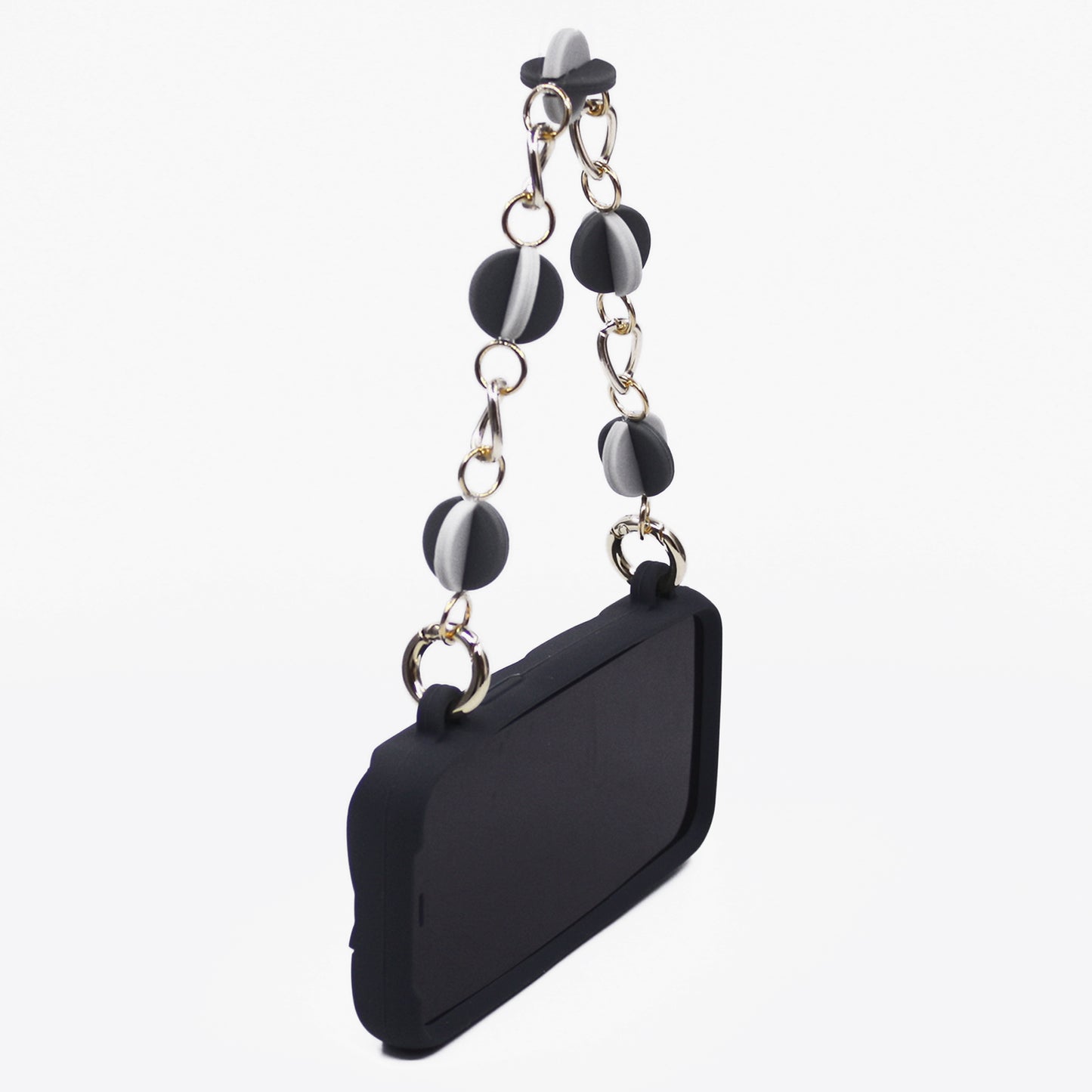iPhone 12 Pro Max Grey Seal Stamped Case with Balloon Strap