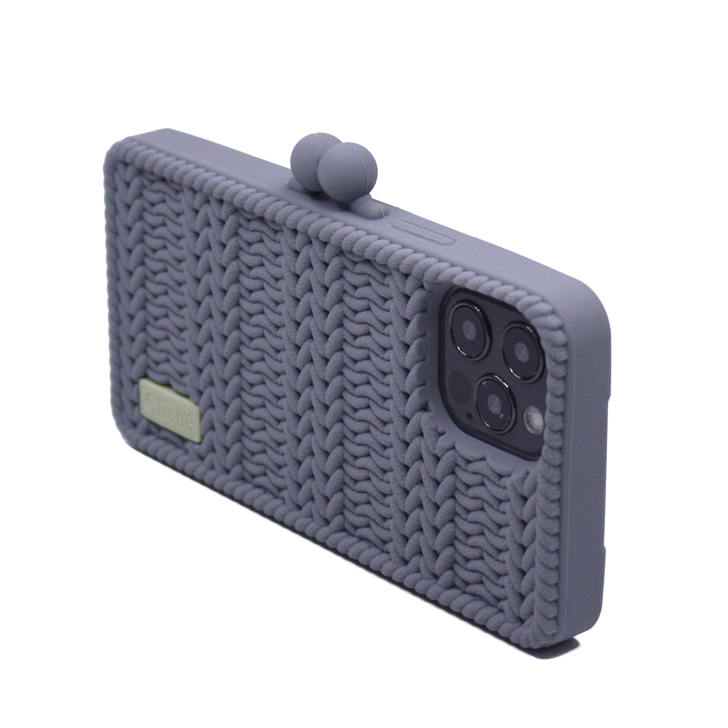 iPhone 12 Pro Knitted Case (Grey)