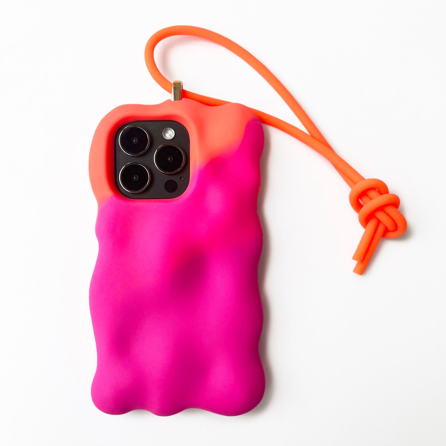 iPhone 14 Pro Case - Free to Shine (Fluorescent Pink)