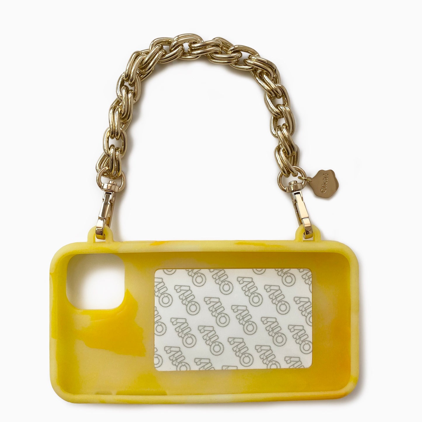 iPhone 11/11 Pro/11 Pro Max Yellow Marble Seal Stamped Case