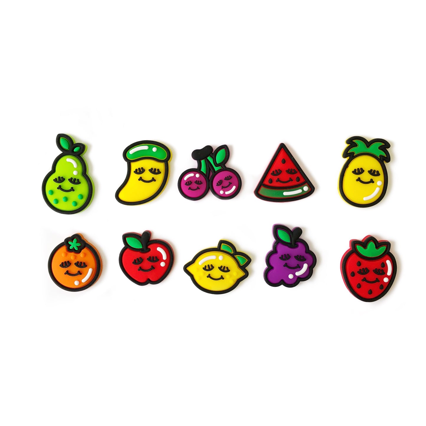 Fruits iPhone Case and Play Icon Set