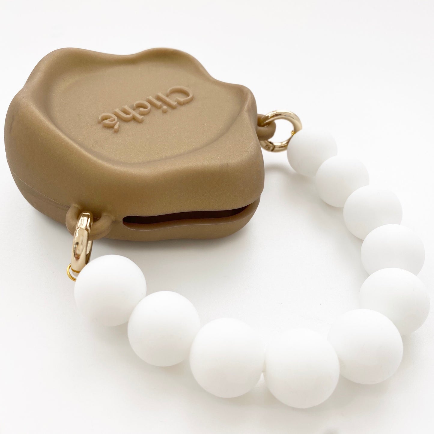 Micro Seal Stamped Bag (Gold)