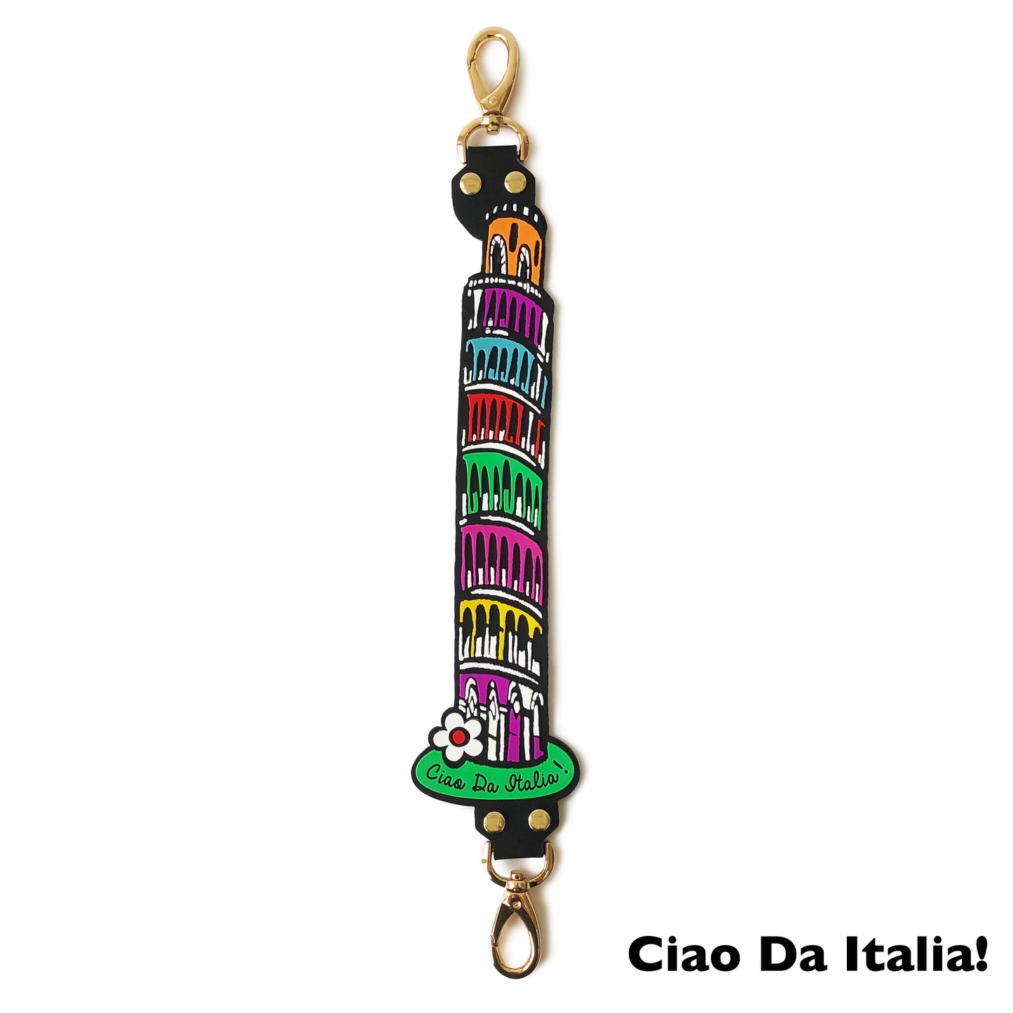 Rainbow Landmarks Happy Strap