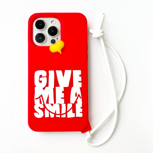 iPhone 14 Pro Max Case with Mini Heart (Give Me a Smile)