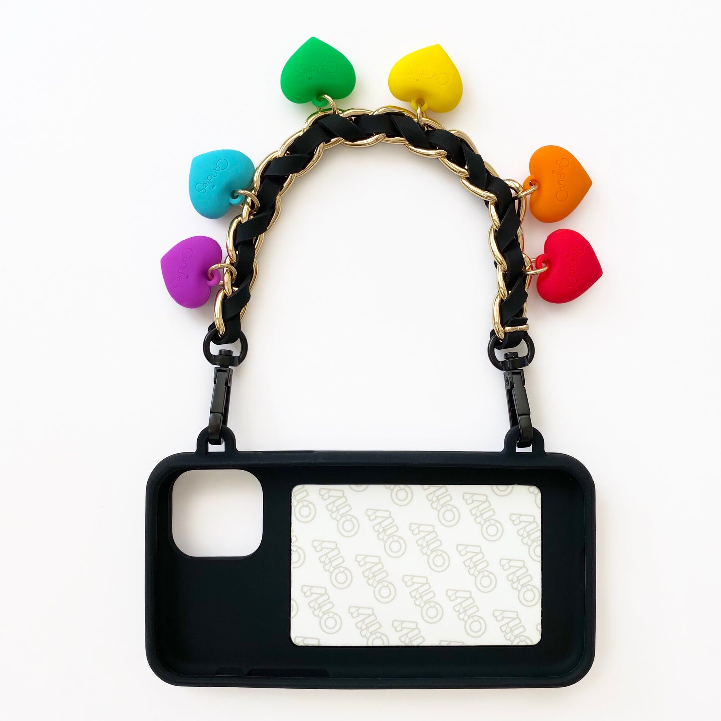 iPhone 11 Pro Rainbow and Black Seal Stamped Case