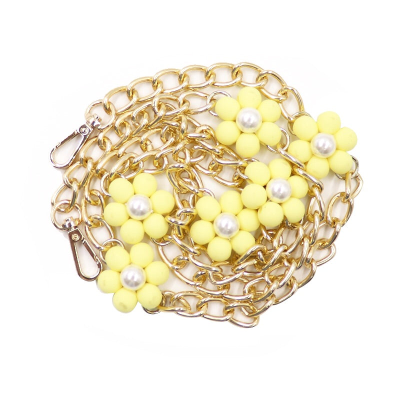 Blossom Long Strap (Yellow)