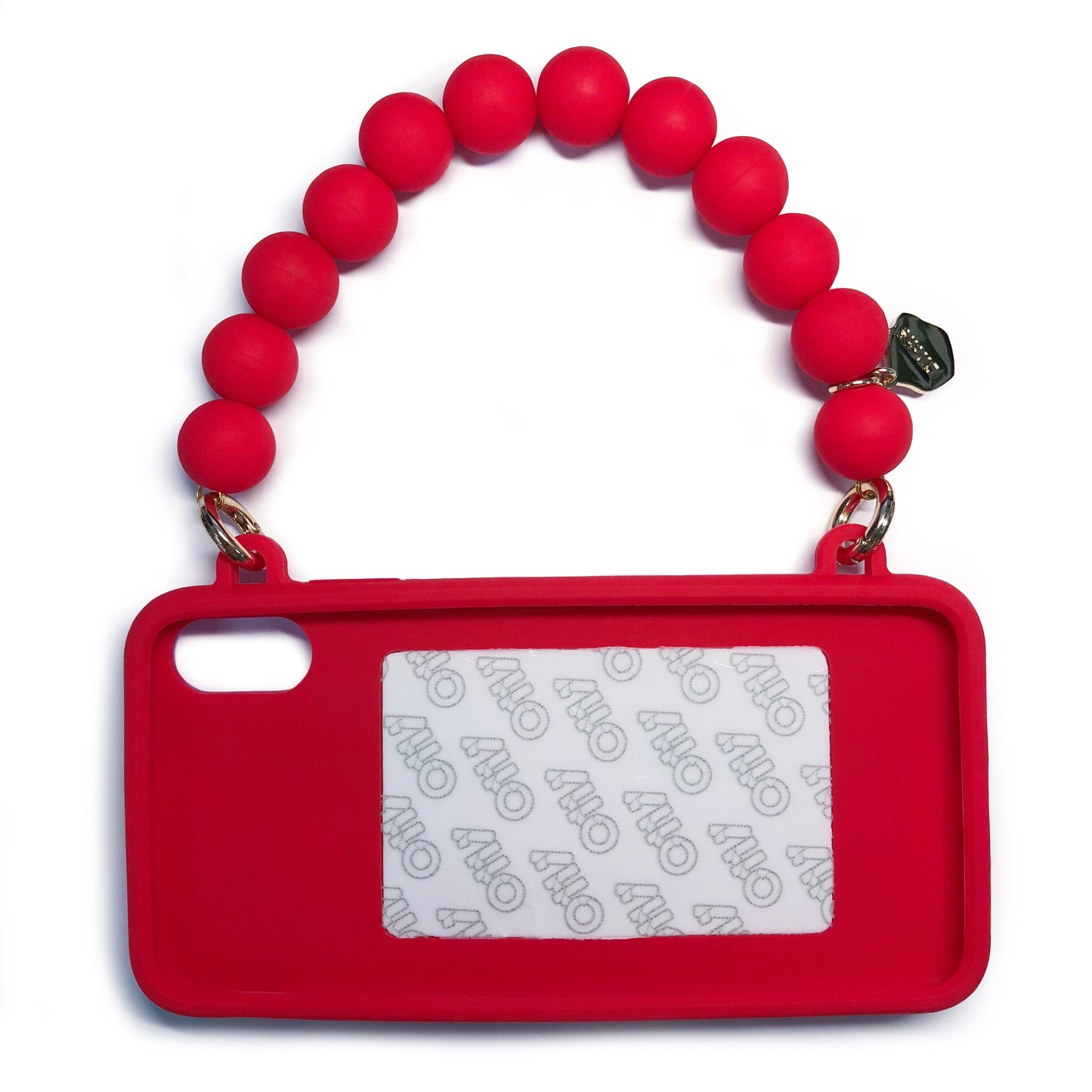 iPhone XS Max Seal Stamped Case (Pink/Red)