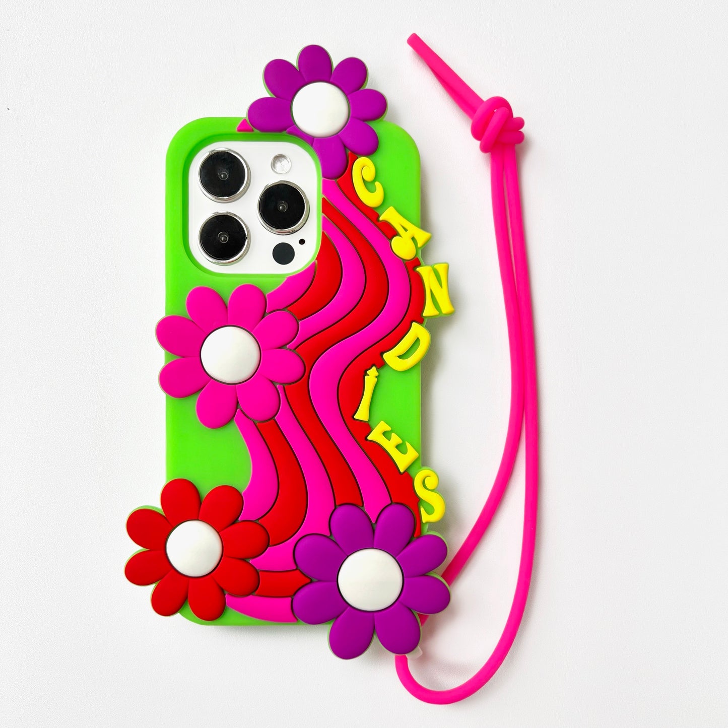 iPhone 14 Pro Case - Candies Flower World
