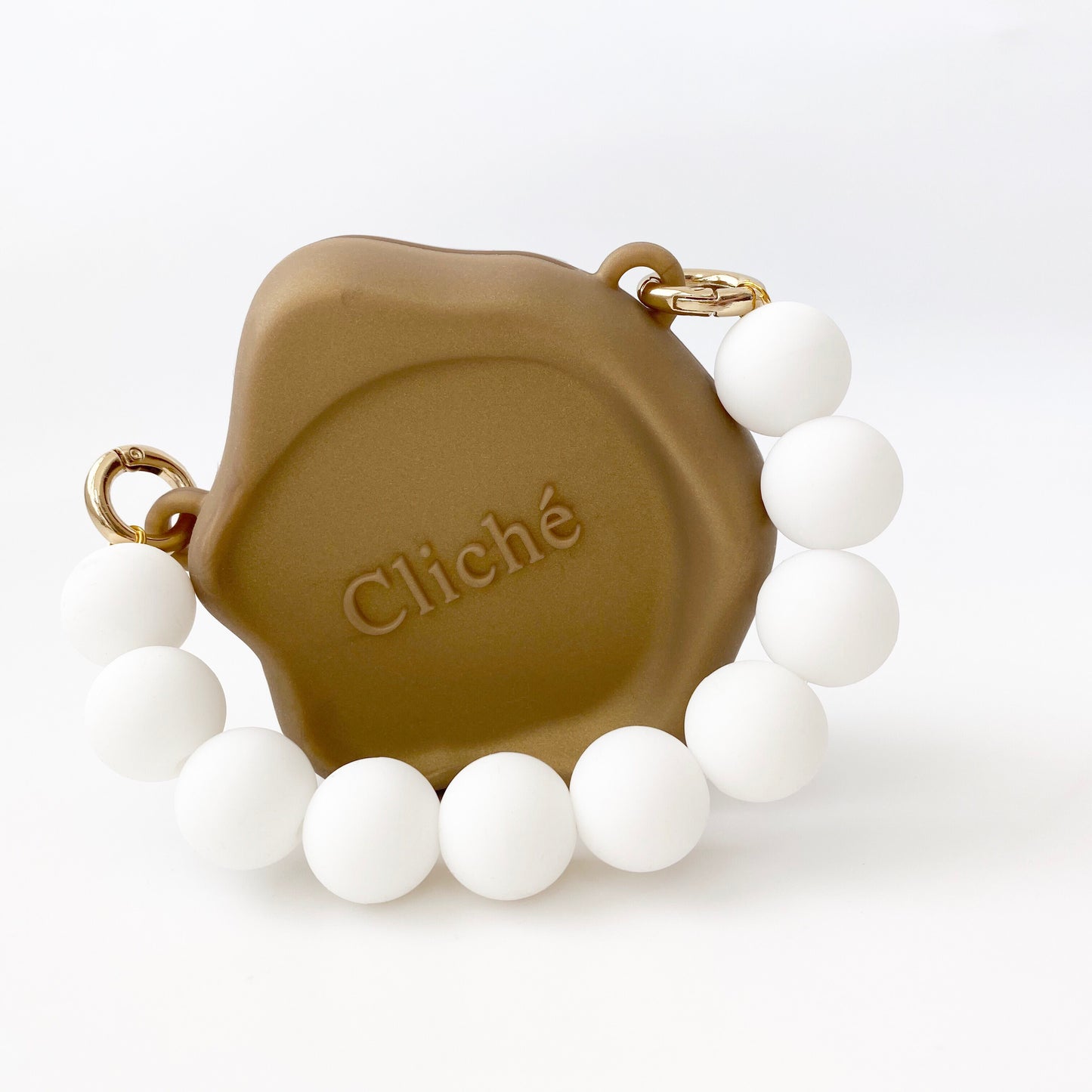 Micro Seal Stamped Bag (Gold)