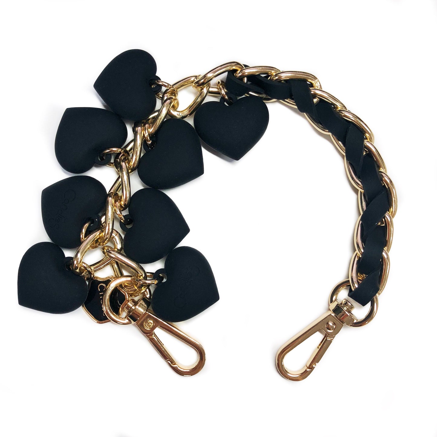 Short Celebrity Strap with Hearts