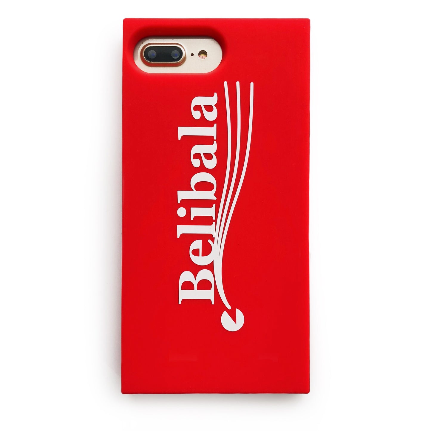 iPhone 7 Plus/8 Plus Simple Case - Belibala (Red)