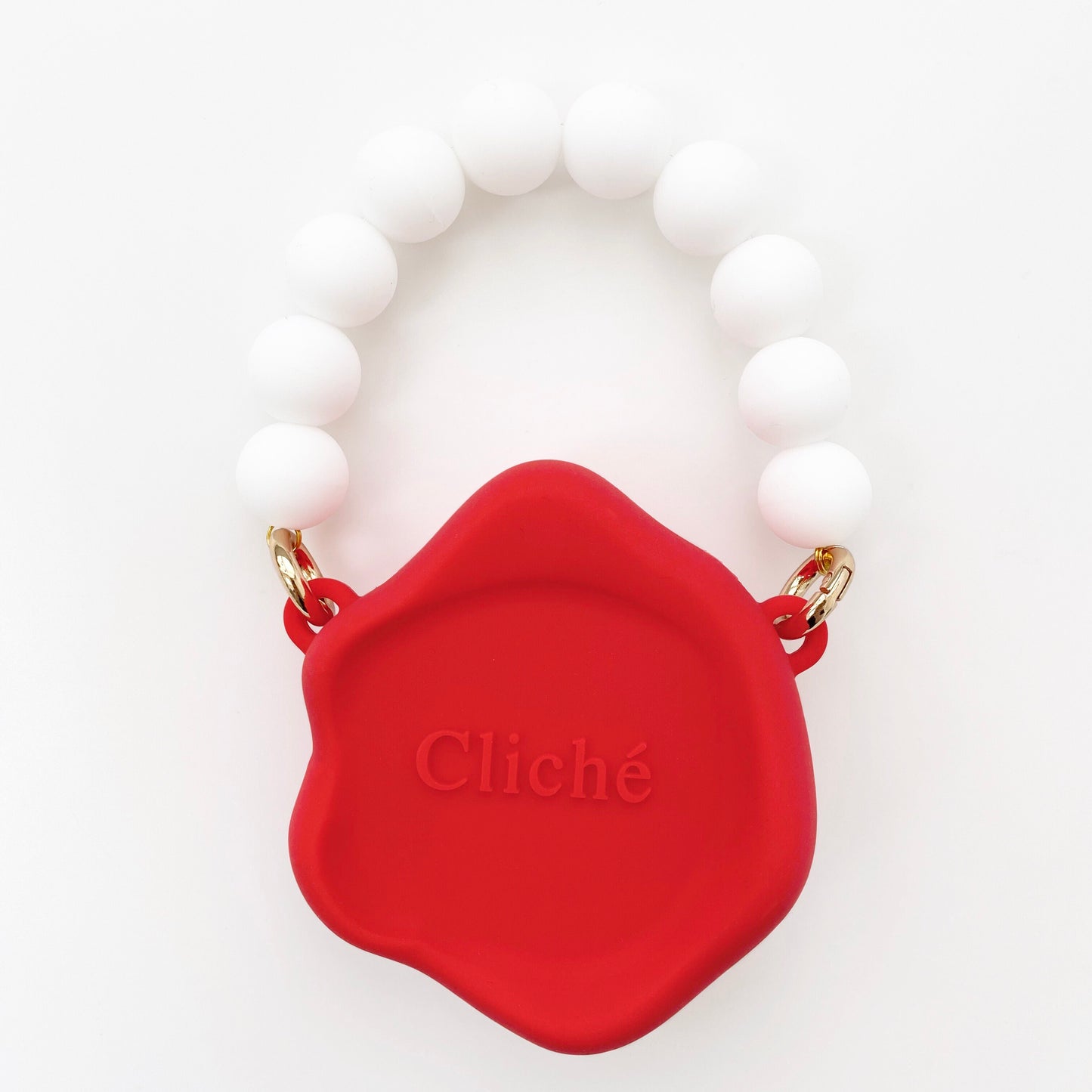 Micro Seal Stamped Bag (Red)