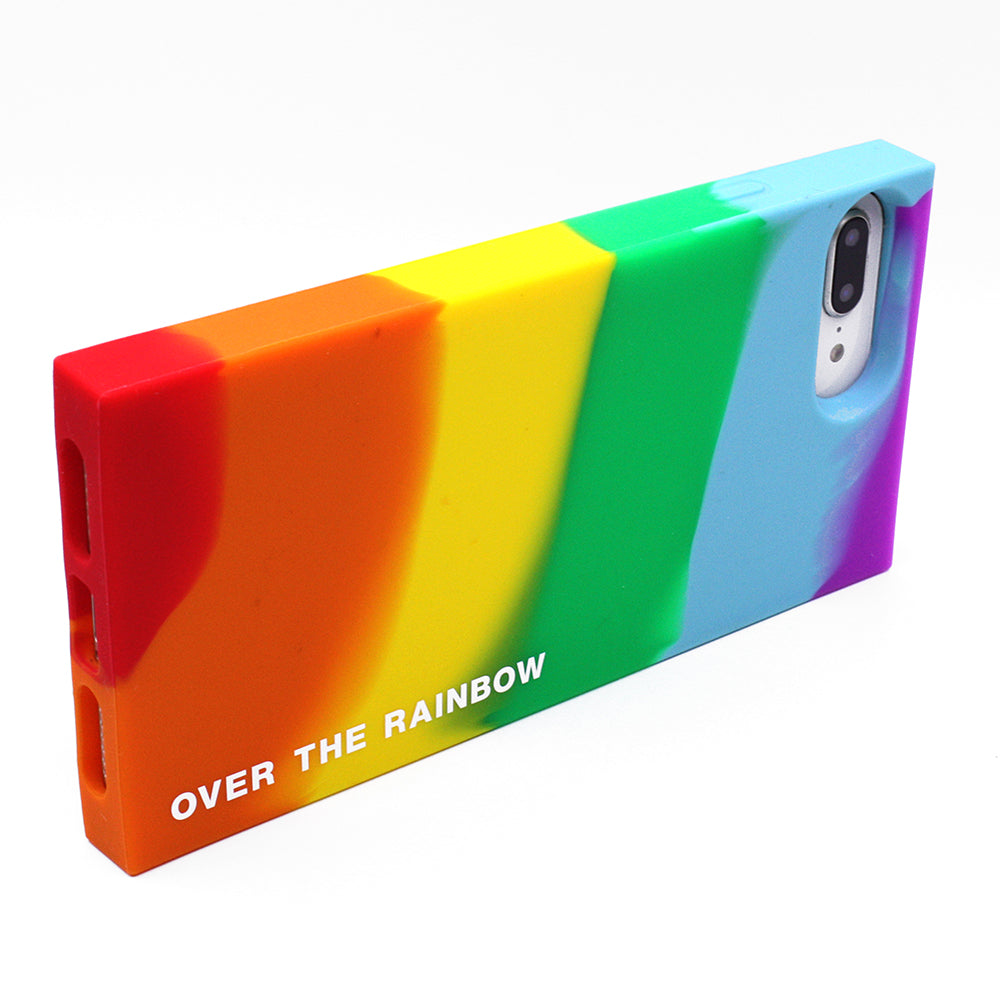 iPhone 7 Plus/8 Plus Rainbow Simple Case - Over the Rainbow