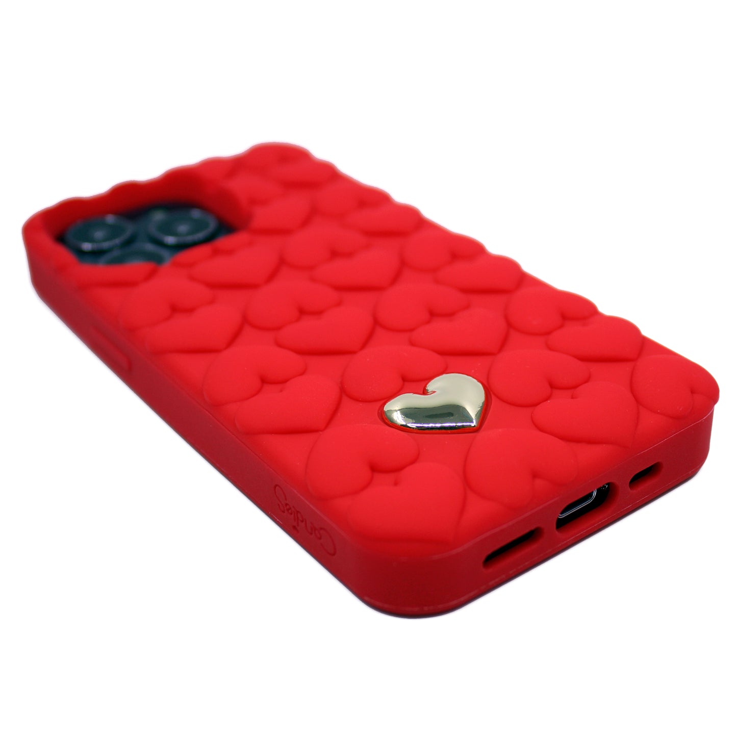 iPhone 13 / 13 Pro - Hearts Case (Red)