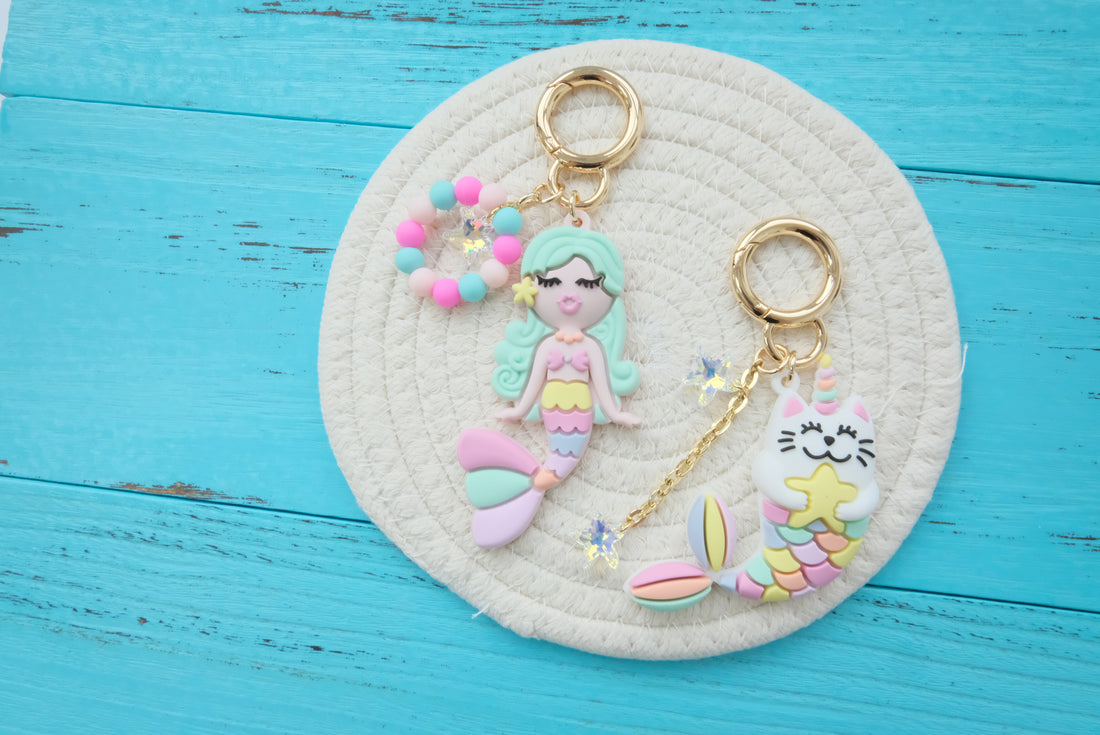 New Summer Happy Charm with Tote Bag Set