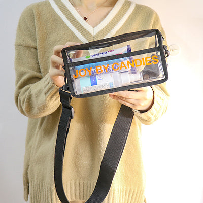 Get our new PVC Crossbody Bag for FREE!