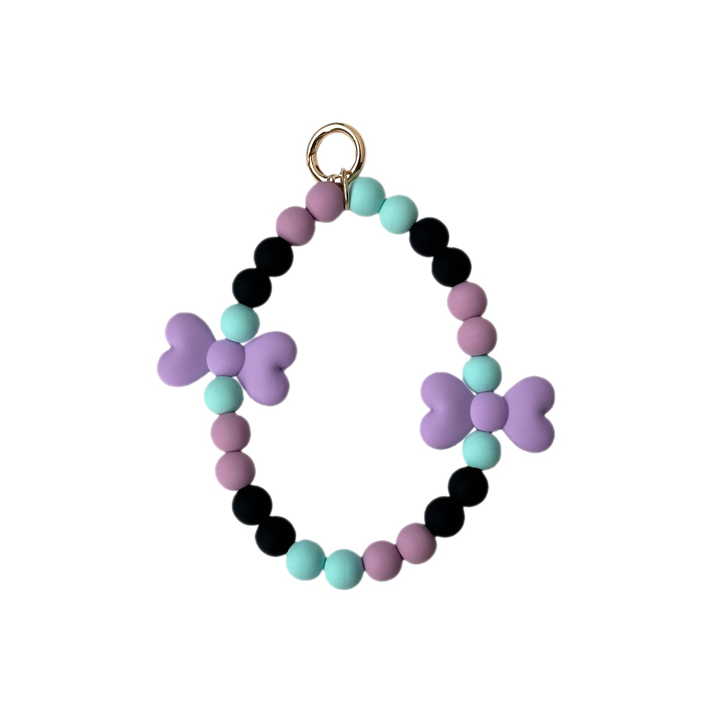 iPhone 17 Pro Max MagSafe Case - Leopard Print with Strap (Dusty Pink)