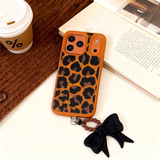 iPhone 17 Pro Max - MagSafe Compatible Flat Case (Leopard)