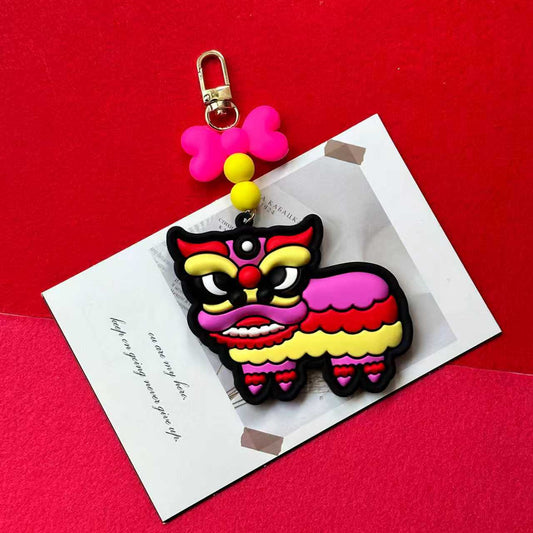 Lunar New Year Charm - Lion Dance