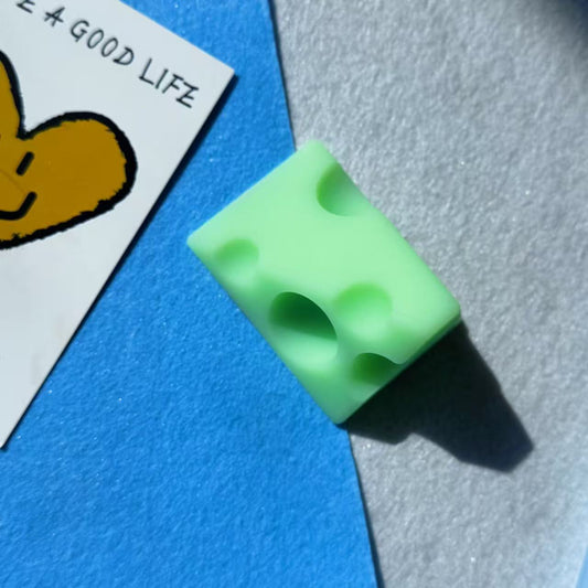 Cheese MagSafe Stand (Glow-in-the-Dark Green)