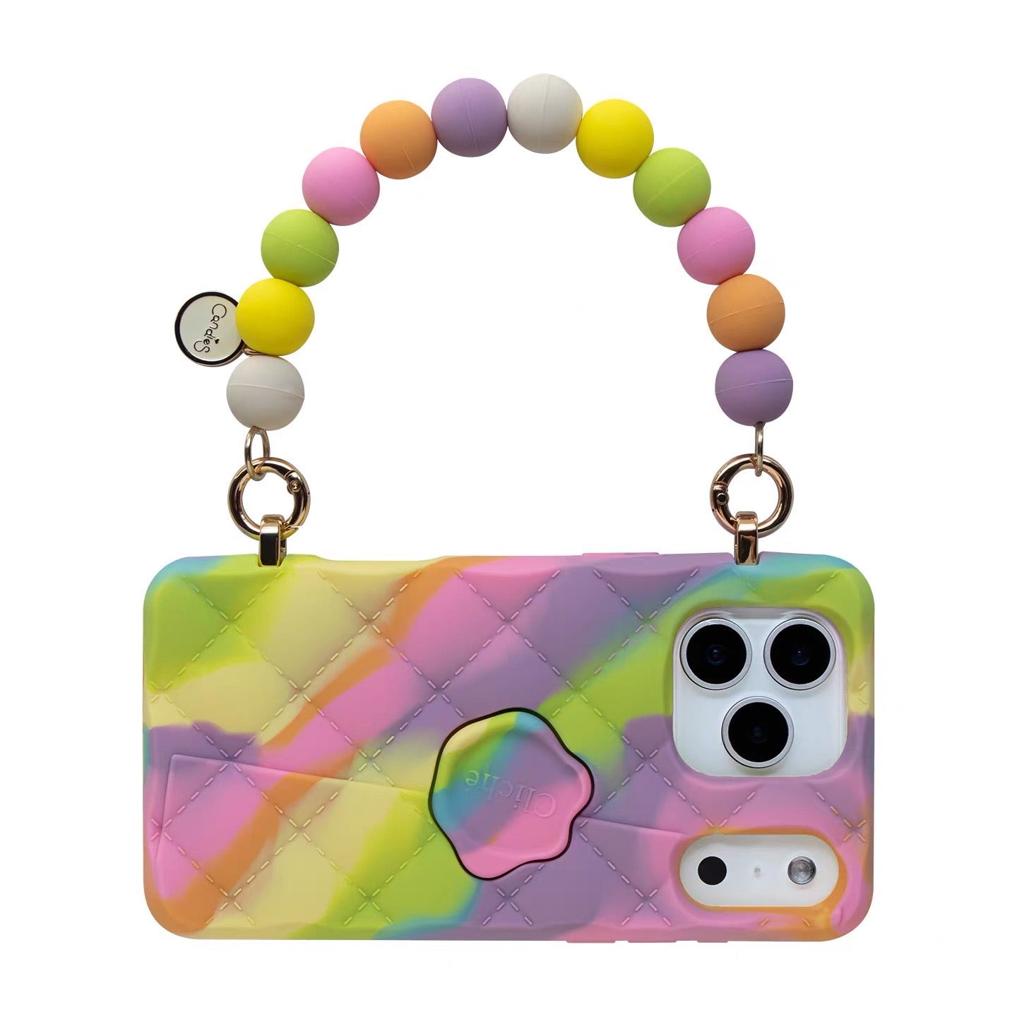 iPhone 17 Pro Max Seal Stamped Case (Rainbow)