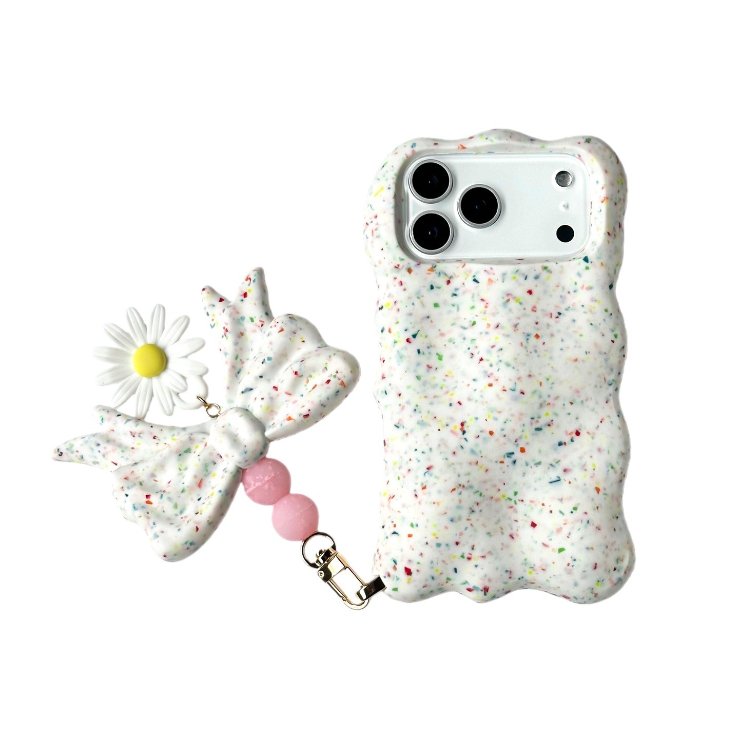 iPhone 17 Pro Max Case - Free to Shine (Birthday Cake Mix with Phone Charm)