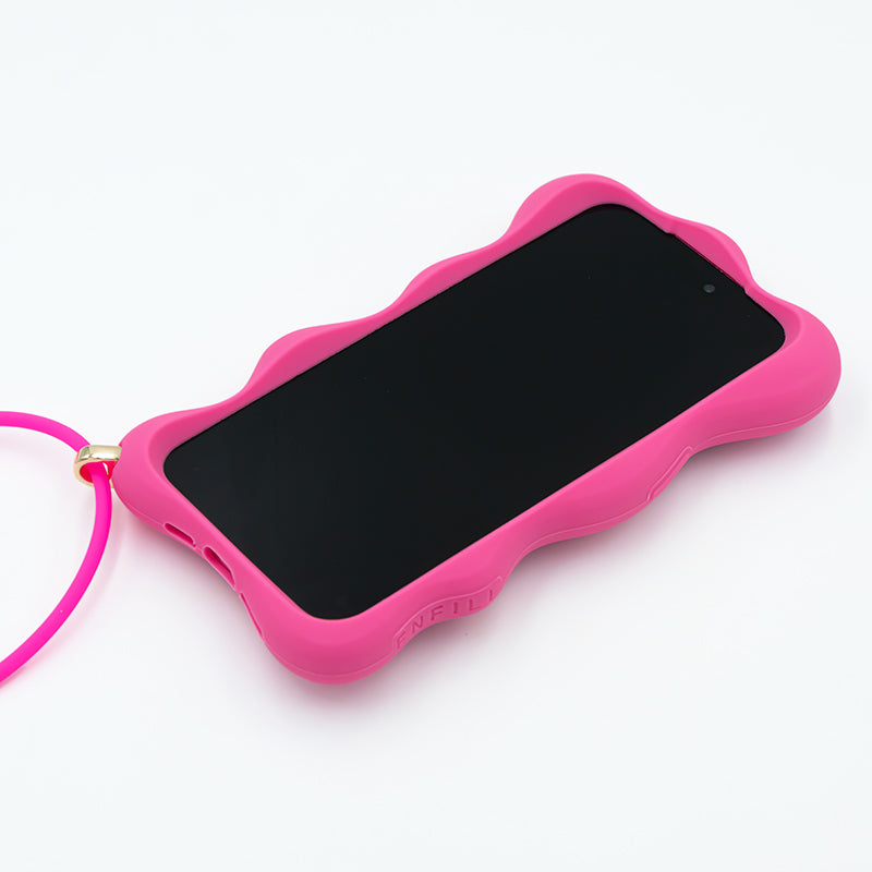 iPhone 15 Pro Max Case - Happy and Free (Pink)