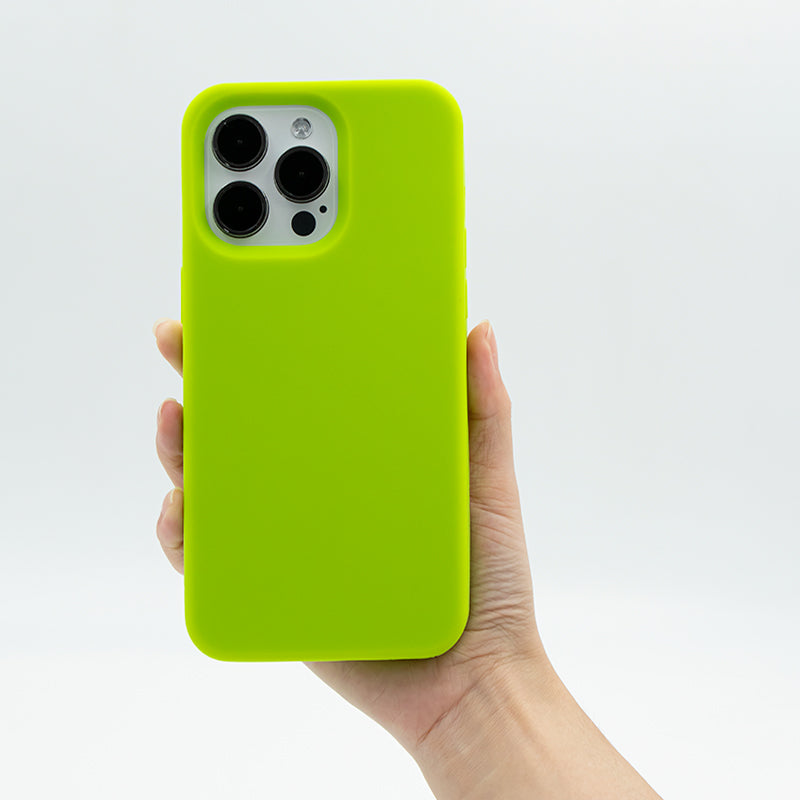 Neon Green iPhone Case for iPhone 13, 13 Pro Max Case, iPhone 12, iPhone 12  Pro, iPhone 12 Pro Max Case / Silicone Neon Green iPhone Case 