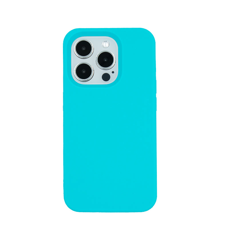 iPhone 15 Pro Silicone Case (Blue)