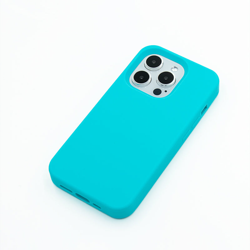 iPhone 15 Pro Silicone Case (Blue)