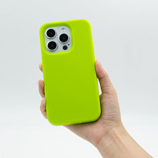 iPhone 15 Pro Silicone Case (Green)