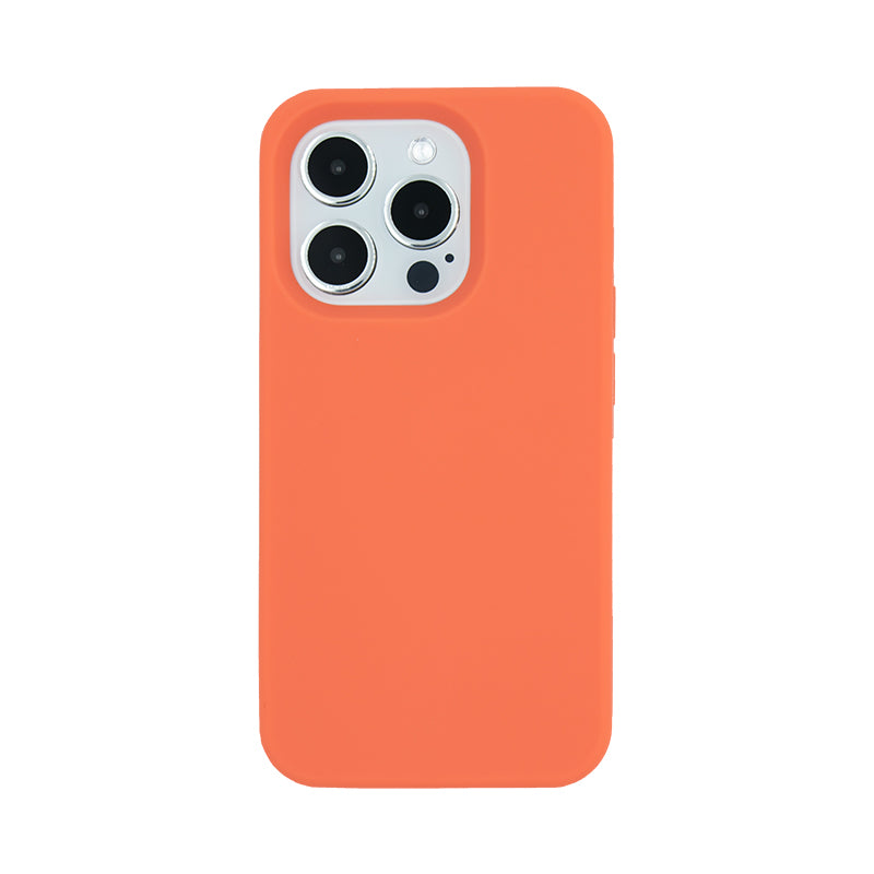 iPhone 15 Pro Silicone Case (Orange)
