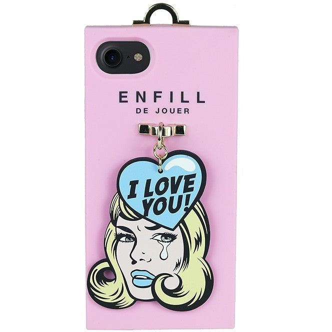 iPhone 7 Handing case - Girl's Talk - I Love You! - Phone Cases - Candies Gifts