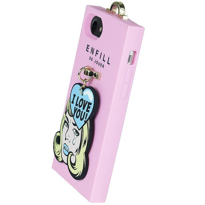 iPhone 7 Handing case - Girl's Talk - I Love You! - Phone Cases - Candies Gifts