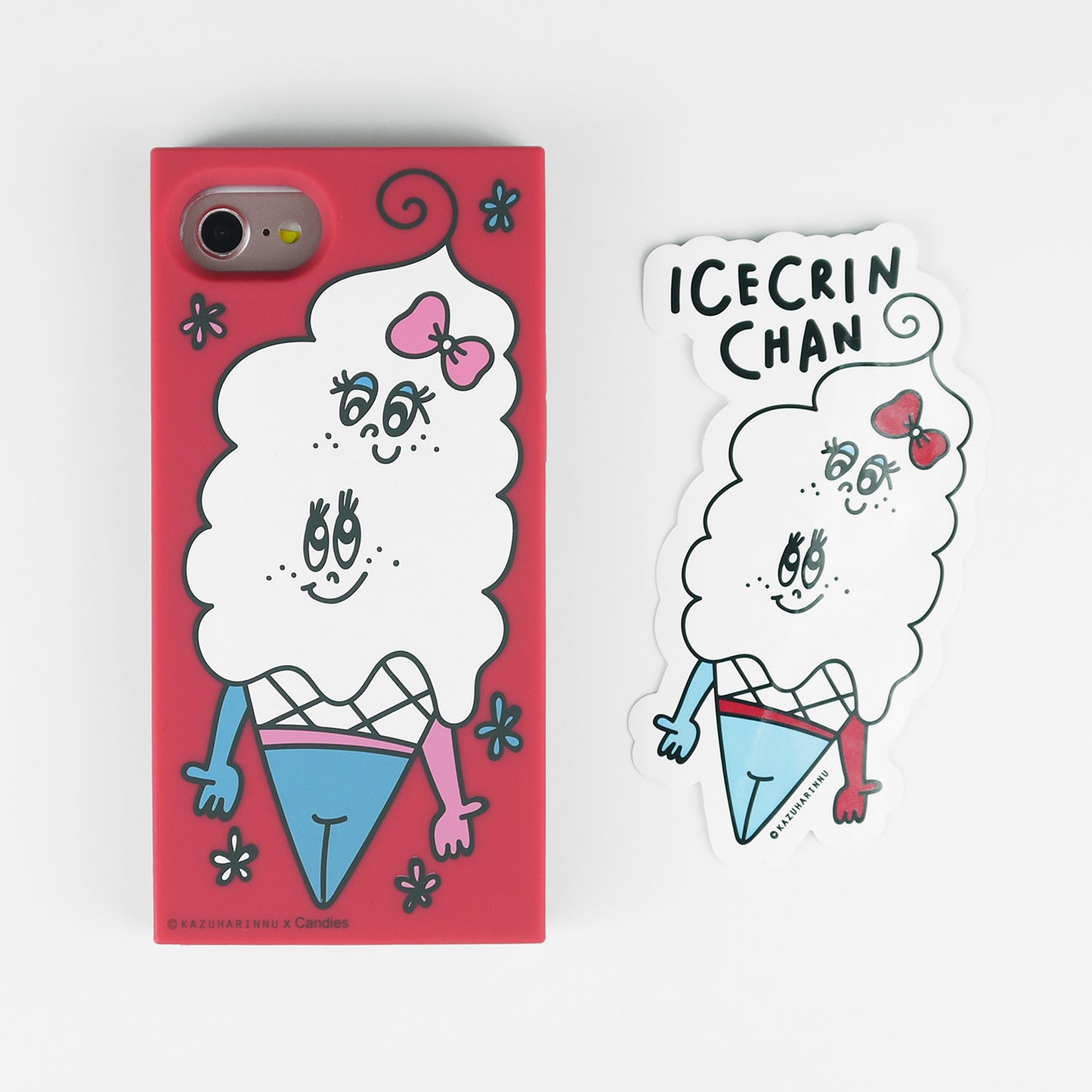 iPhone SE/7/8 Case - Candies x Kazuharinnu - Icecrin Chan