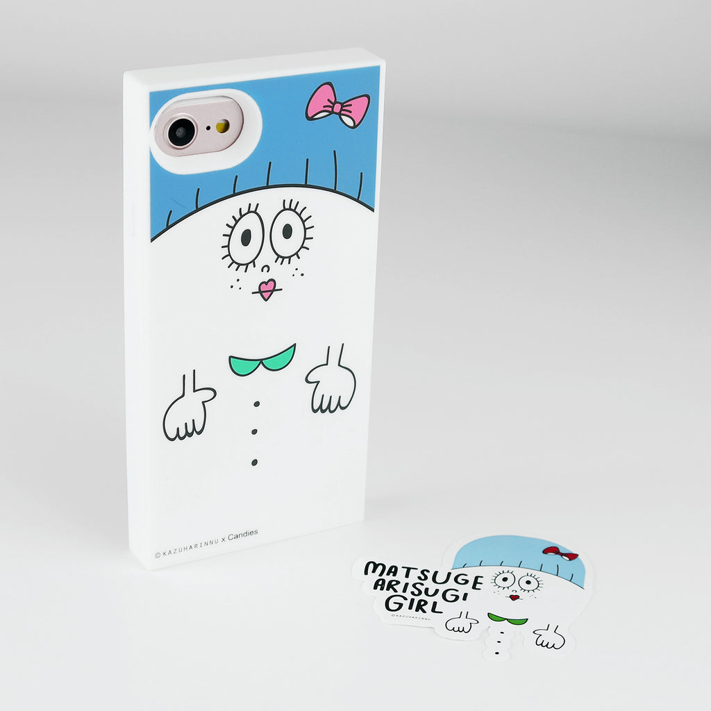 iPhone SE/7/8 Case - Candies x Kazuharinnu - Matsuge Arisugi Girl